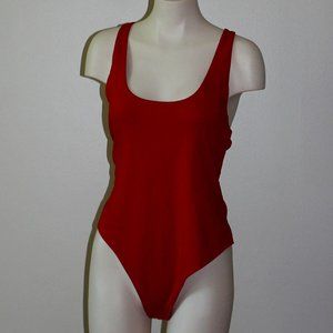Aritzia  Babaton Contour Tank Bodysuit Red Large / XL